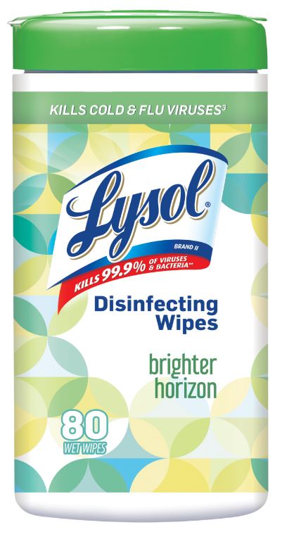 LYSOL® Disinfecting Wipes - Brighter Horizon (Canister)
